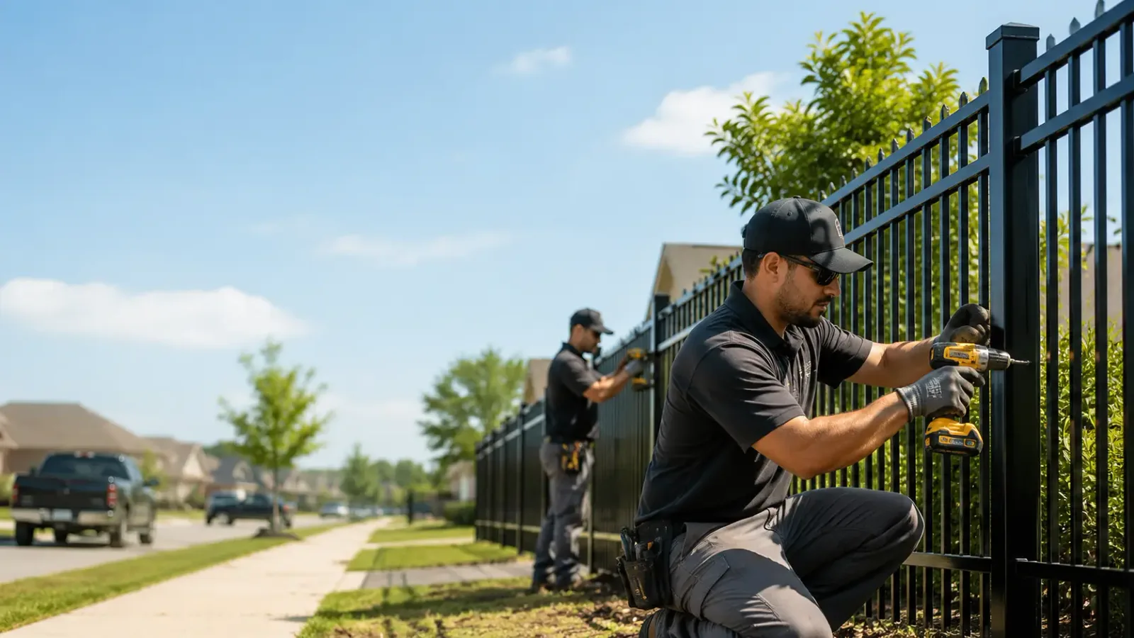 Metal Fence Installation in Butler, OK